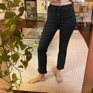 Everlane black denim jeans